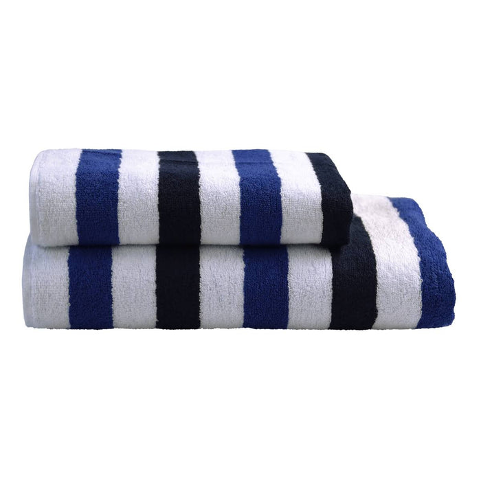Dyckhoff Planet Stripes Towel 100% Organic Cotton - Blue