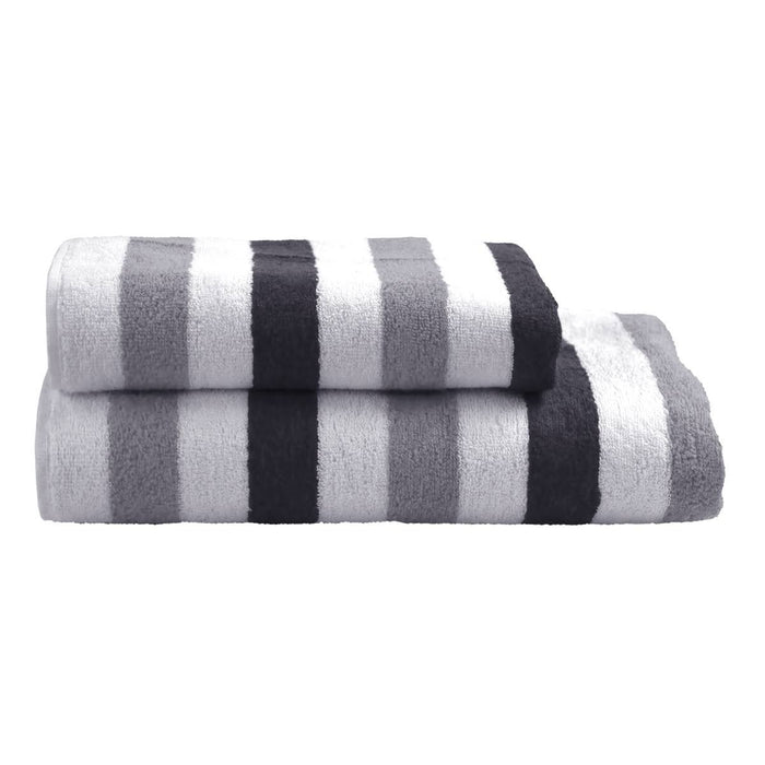 Dyckhoff Planet Stripes Towel 100% Organic Cotton - Grey