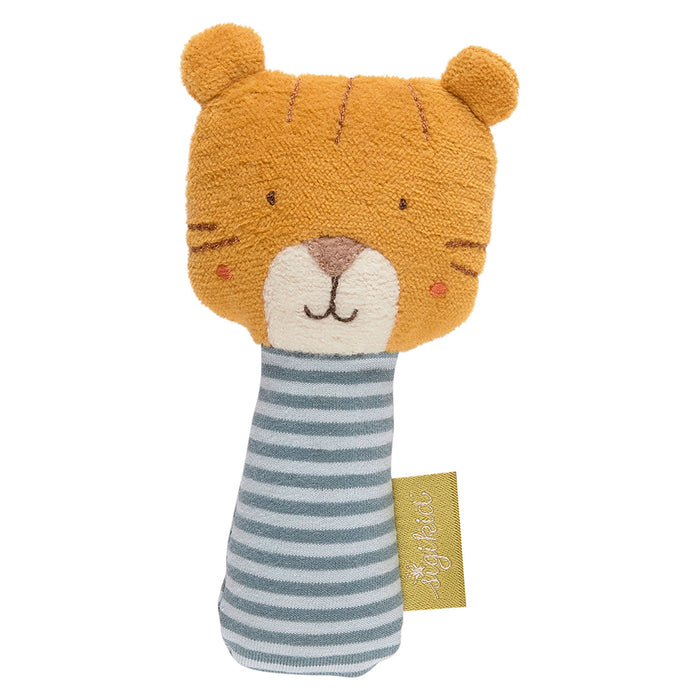 Sigikid Rattle Tiger, Organic Cotton