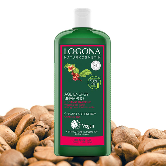 Logona Bio Caffeine & Goji Berry Age Energy Shampoo for Fine Hair 250ml