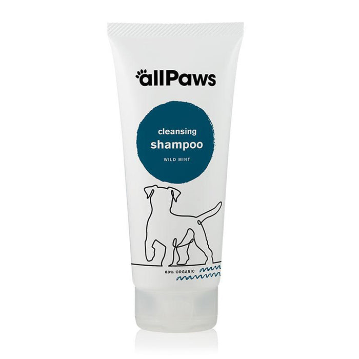 Green People All Paws Cleansing Dog Shampoo - Wild Mint 200ml