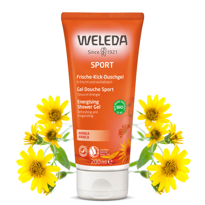 Weleda Sport Arnica Energising Shower Gel 200ml