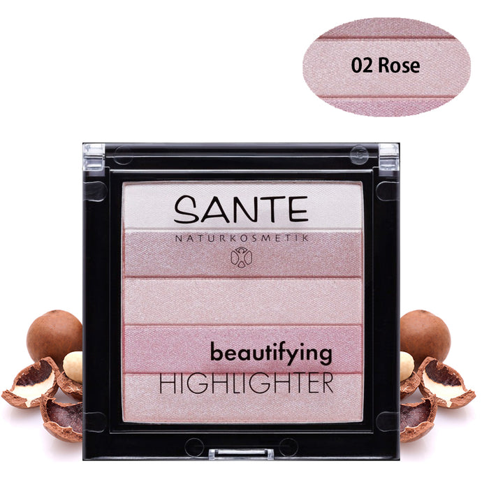 Sante Beautifying Highlighter 02 Rose 7g