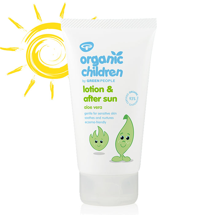 Green People Organic Children Aloe Vera Lotion & After Sun 150ml