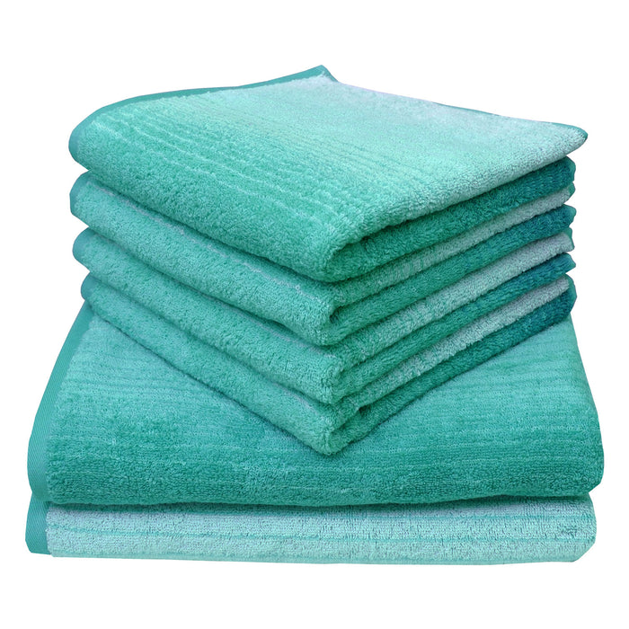 Dyckhoff Colori Towel 100% Organic Cotton - Aqua Blue