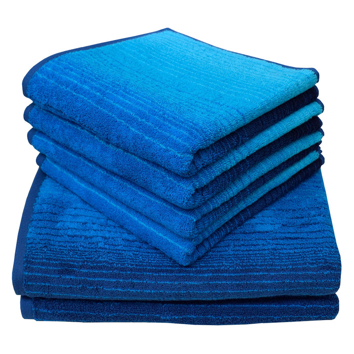 Dyckhoff Colori Towel 100% Organic Cotton - Blue