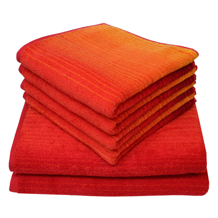 Dyckhoff Colori Towel 100% Organic Cotton - Red