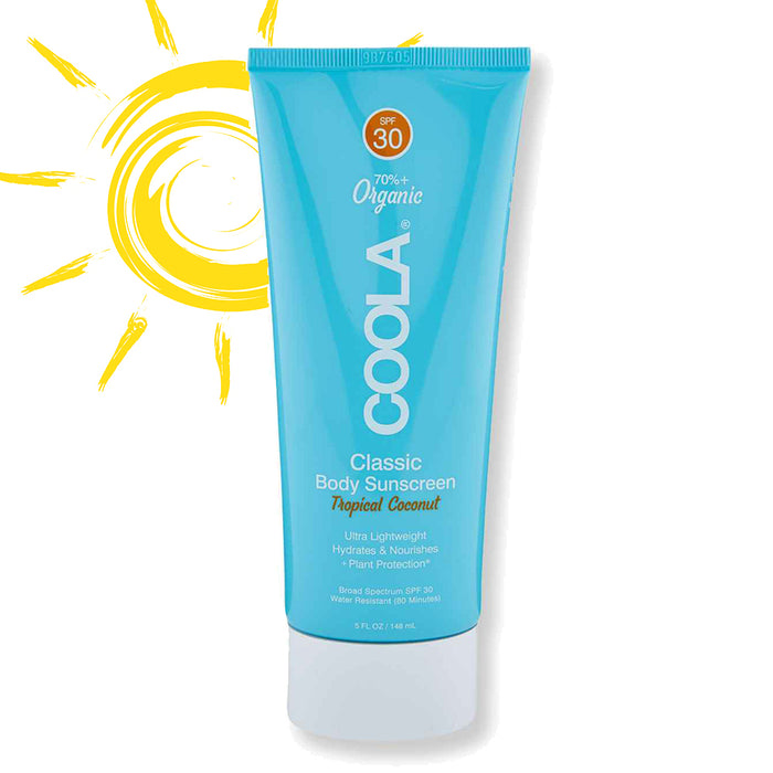 COOLA Classic Body Organic Sunscreen Lotion SPF30 - Tropical Coconut 148ml