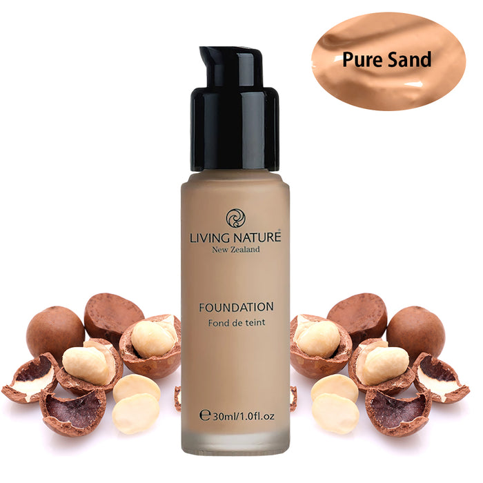 Living Nature Foundation Pure Sand 30ml