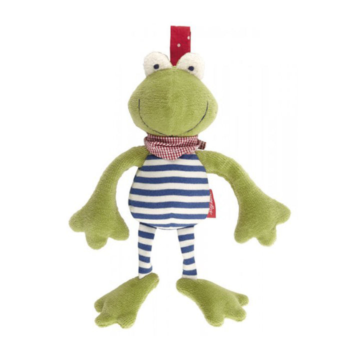 Sigikid Textile Clip Frog, Organic Cotton