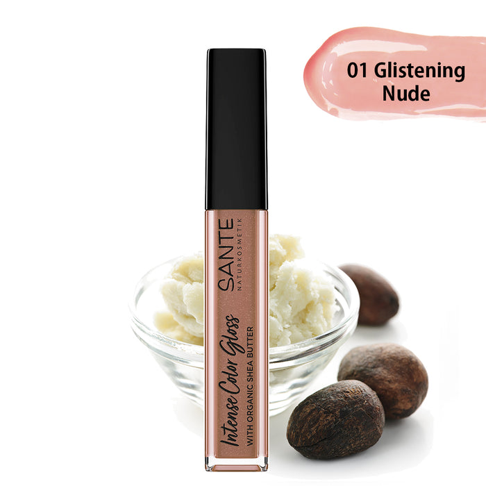 Sante Intense Colour Lip Gloss 01 Glistening Nude 5.3ml