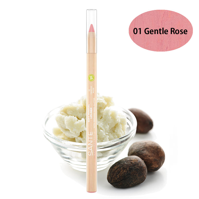 Sante Soft Mineral Lipliner 01 Gentle Rose 1.14g