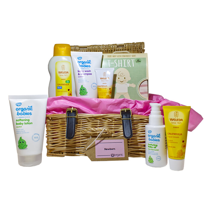 Newborn Deluxe Hamper in Pink