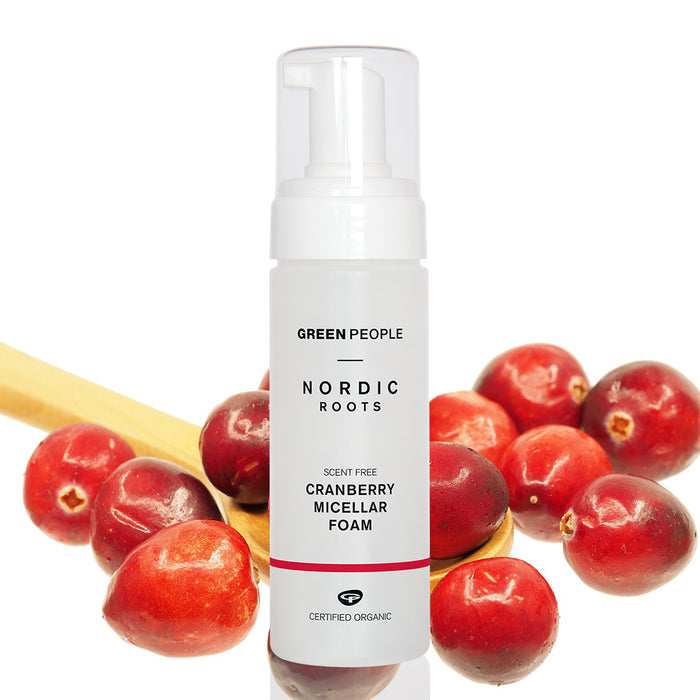 Green People Nordic Roots Cranberry Micellar Foam 150ml