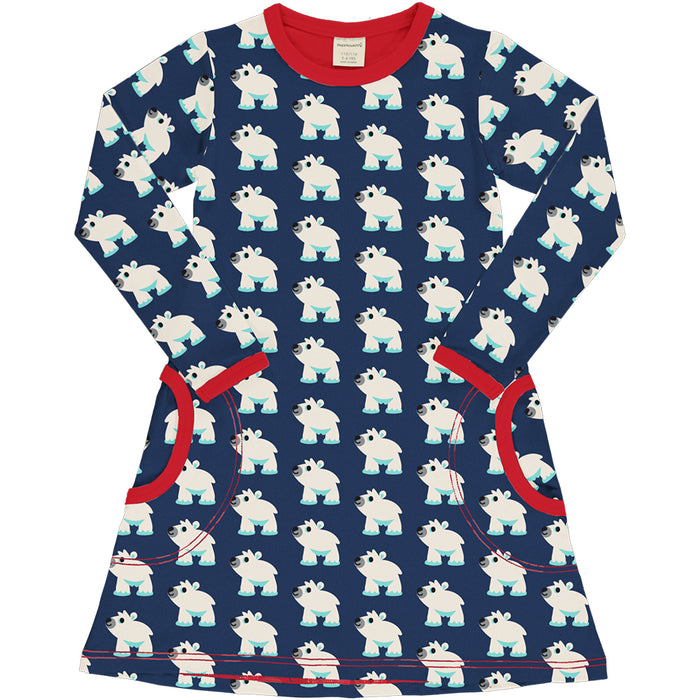 Maxomorra POLAR BEAR Dress