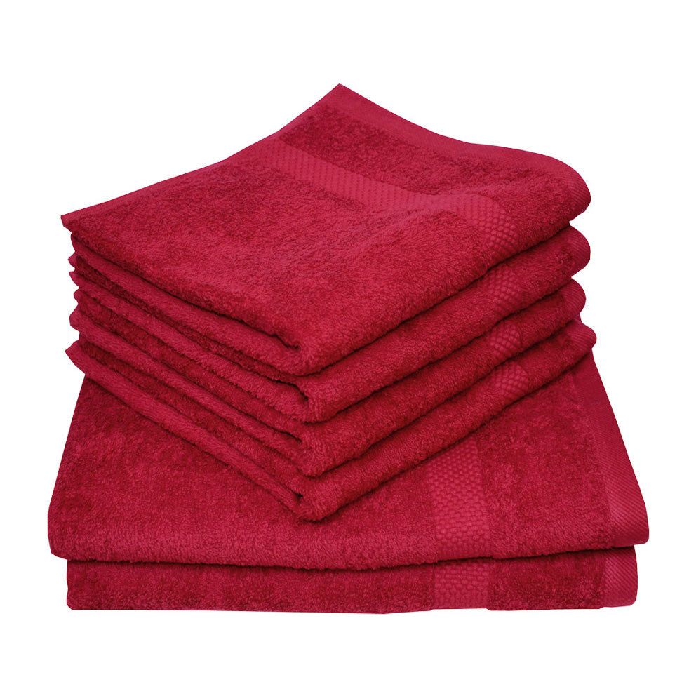 Dyckhoff Towel 100 Organic Cotton Red —