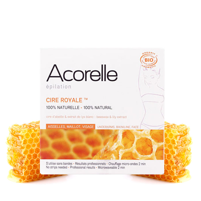 Acorelle Royal Hot Wax for Underarms, Bikini & Face 100g