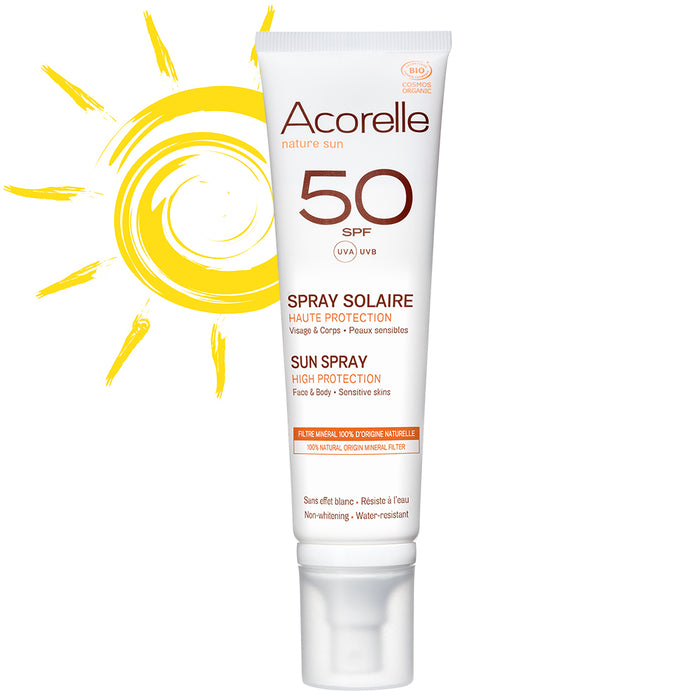 Acorelle Sun Spray SPF50 - Body (& Kids) 100ml