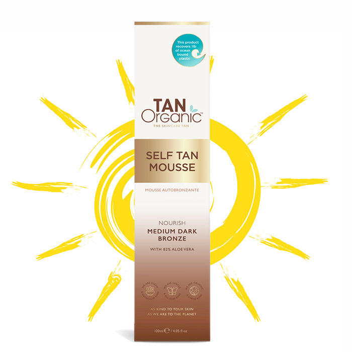 TanOrganic Self Tan Mousse 120ml