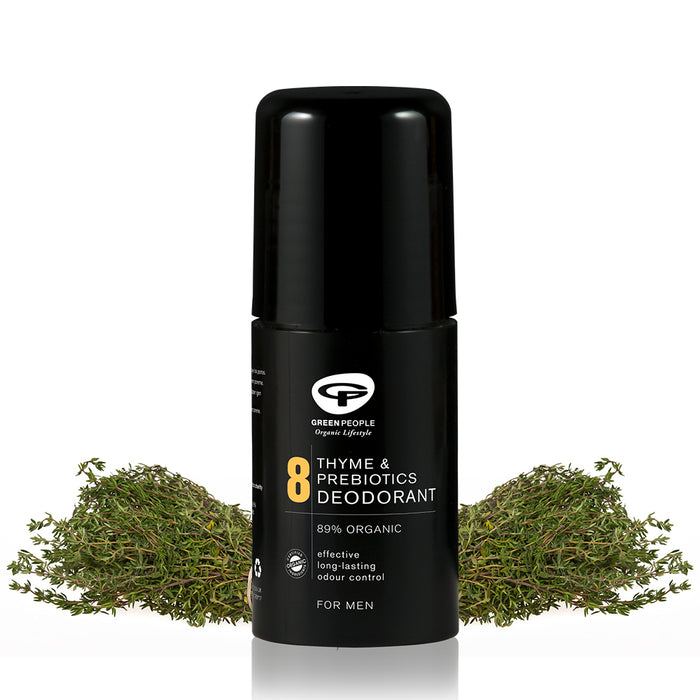 Green People for Men NO. 8 Thyme & Prebiotics Deodorant 75ml