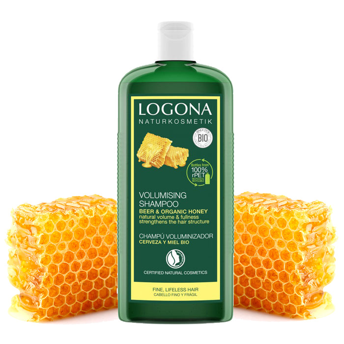 Logona Volume Shampoo Honey Beer for Fine & Weak Hair 250ml