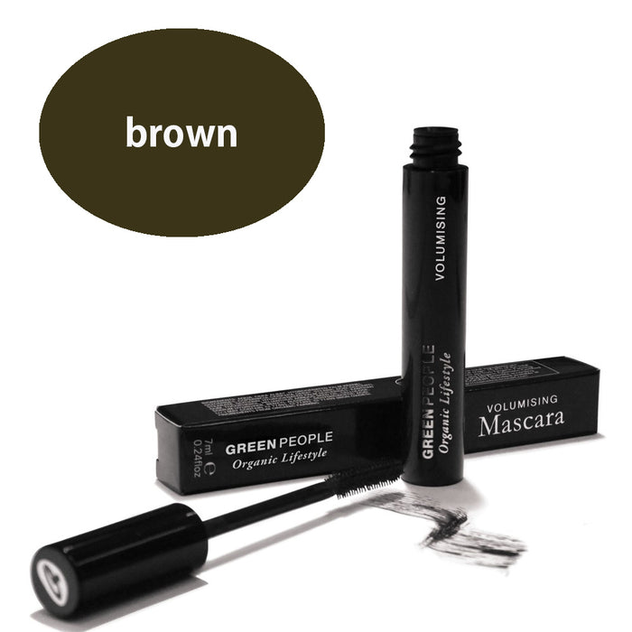 Green People Volumising Mascara - Brown 7ml