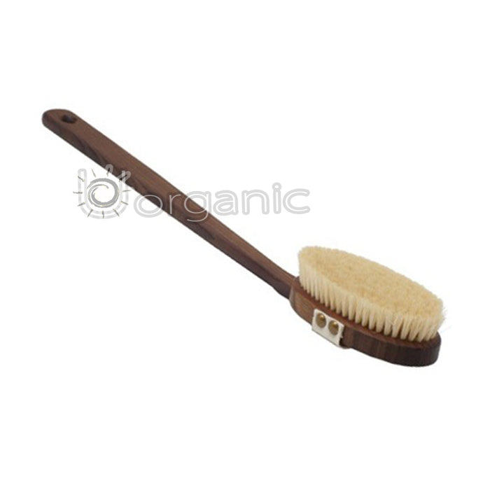 The Eco Bath Natural Sisal Walnut Body Brush